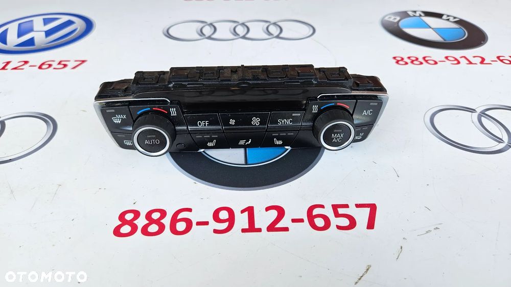 BMW X1 F48 2 F45  X2 F39 Panel klimatyzacji Sterowanie nawiewem panel klimy AC Panel obsługi automatycznej klimatyzacji 9471102 - 1