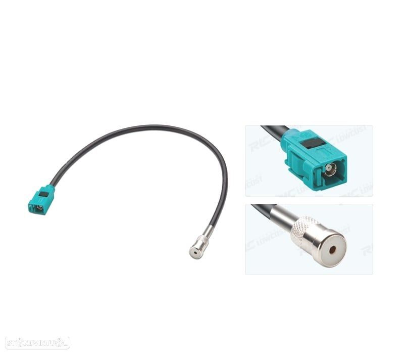 CABO DE ANTENA FEMEA FAKRA A ISO - 1