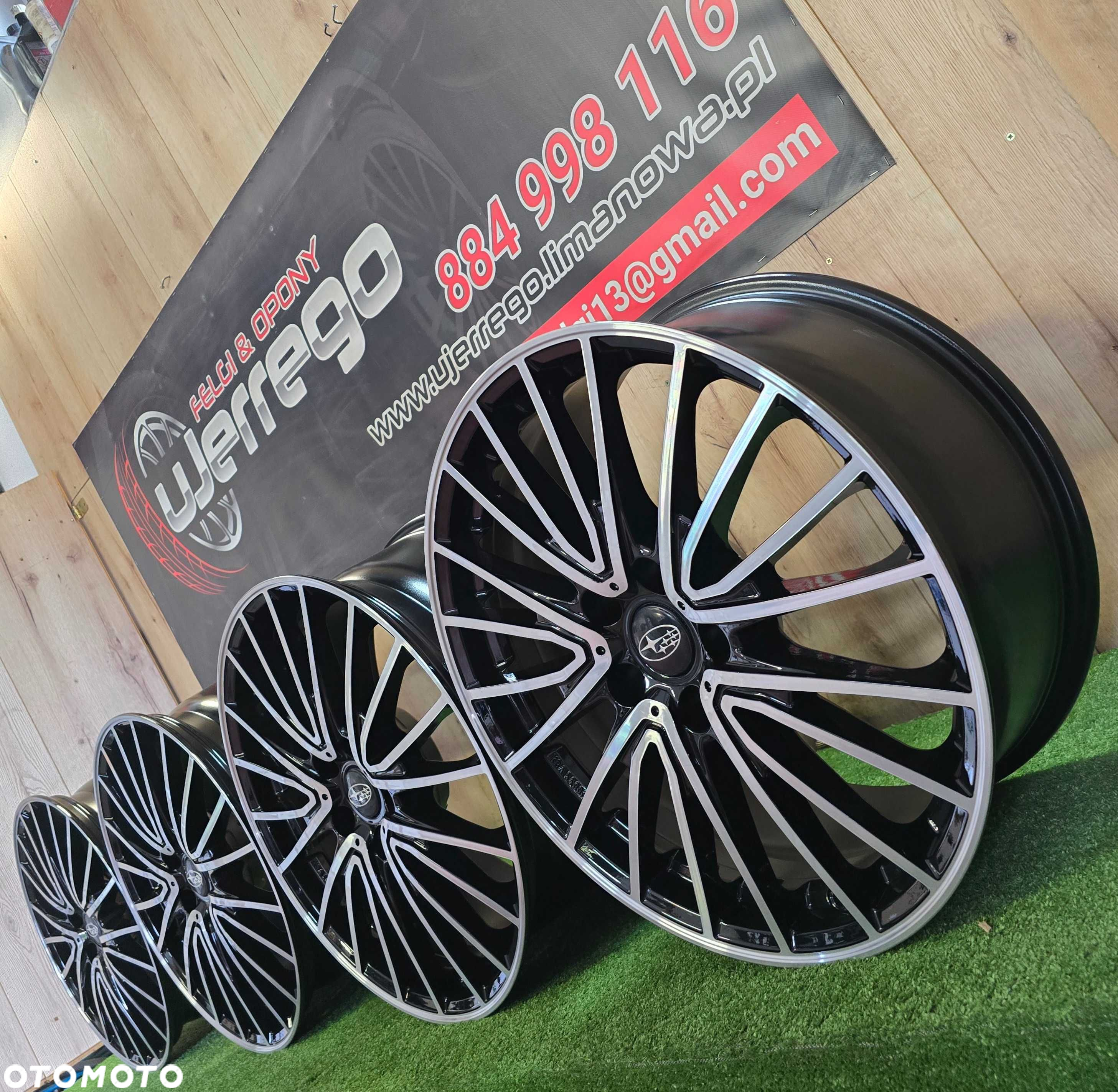 NOWE ALUFELGI SUBARU 19x5x114,3 - Forester,Impreza,Outback,Solterra - 7