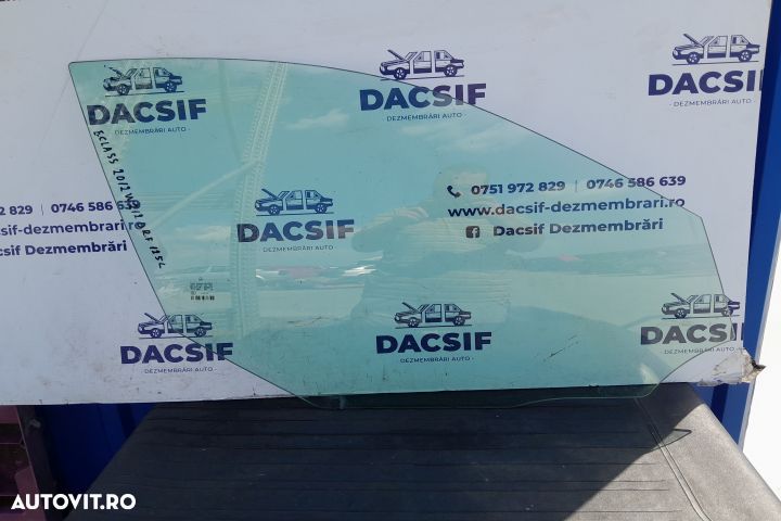 Geam usa fata dreapta 43R-000677 43R-000677 Mercedes-Benz E-Class W21 - 1