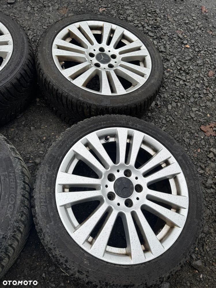 Alufelgi z oponami koła 5x112 Mercedes w204 w212  225/45r17 7,5mm jak Nowe!c-klasa - 2