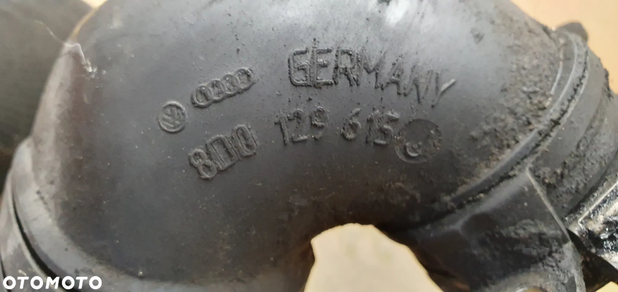 Rura dolot przewód powietrza VW Passat B5 FL 1.9 TDI 8D0129615J - 7