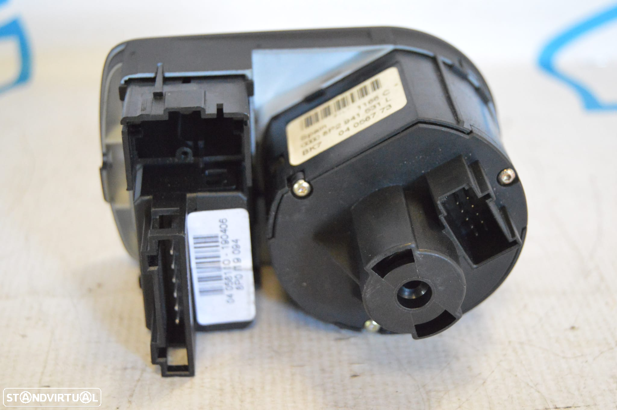MODULO LUZES SWITCH COMANDO COMUTADOR BOTÃO LUZES 8P2941531L 8P2941531 8P0919094 AUDI A3 8P 8PA SPORTBACK 2.0 TDI 170CV BMN - 3