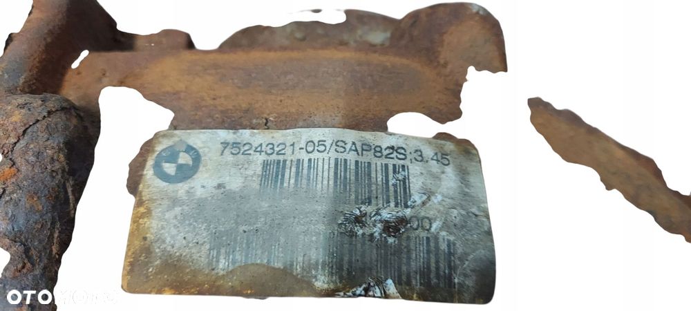 Bmw E90 E87 E92 Dyferencjał Most 3.45 7524321 N45 N46 N43 Benzyna - 6