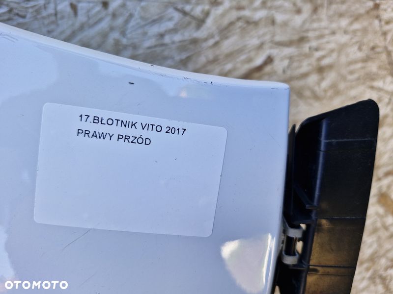 mercedes benz vito w447 błotnik prawy przód przednie - 2