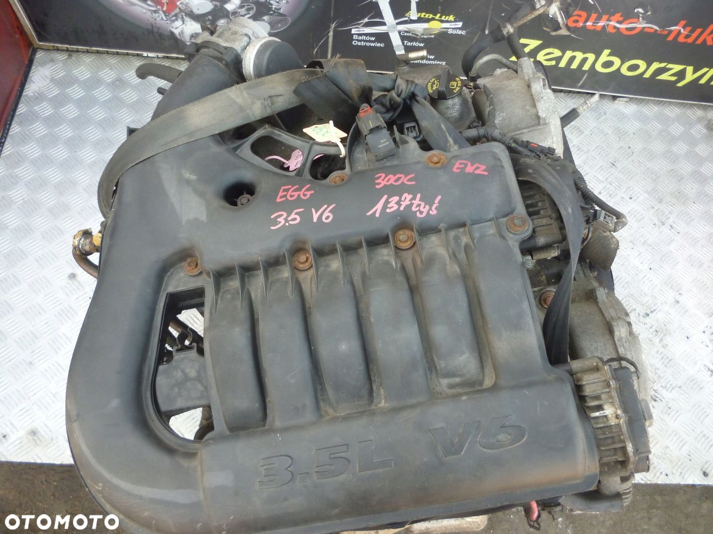 SILNIK KOMPLETNY CHRYSLER 300C 08r. 3.5 V6 EGG EWZ 137 TYS - 2