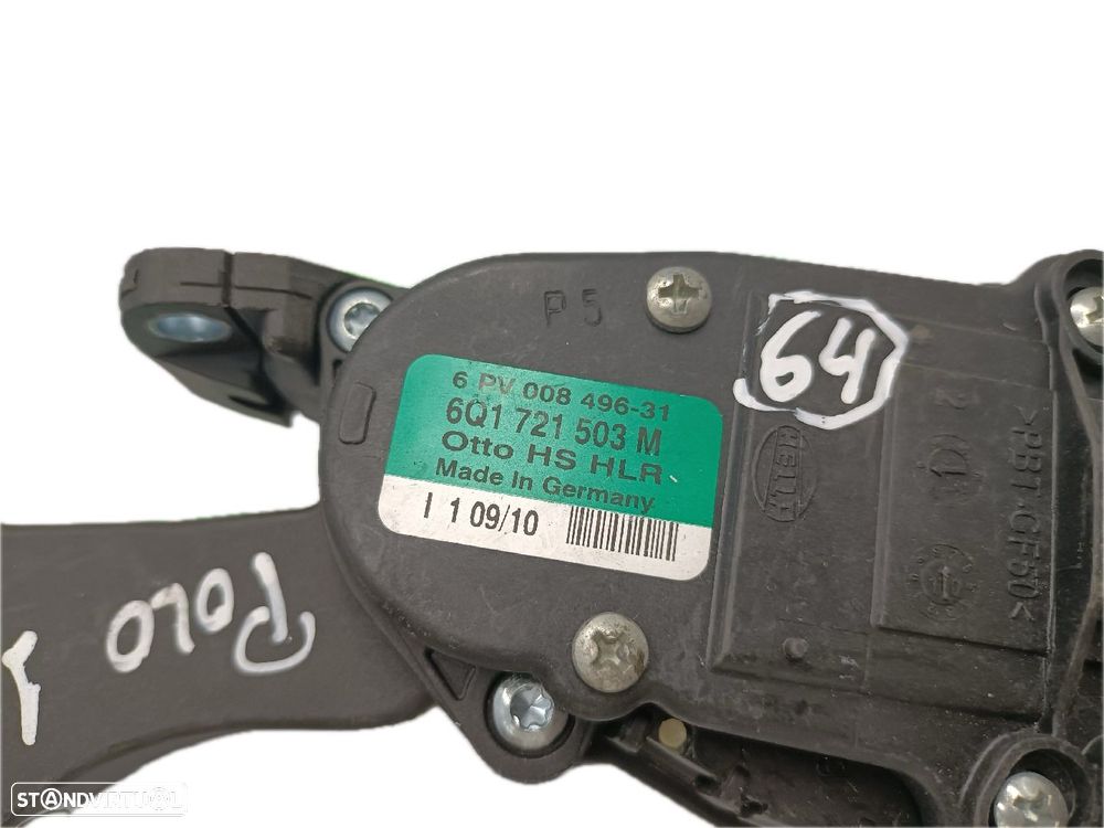 Pedal Acelerador / Acelarador / Potenciómetro Volkswagen Polo (9N_) - 3