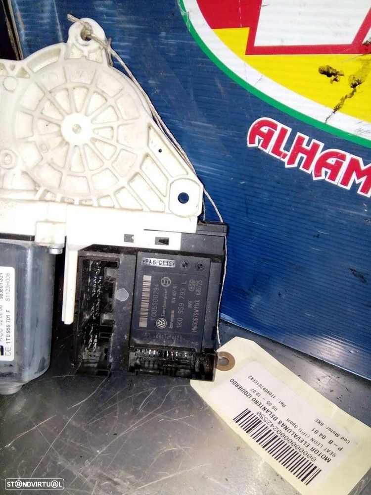 MOTOR ELEVADOR DE VIDRO FRONTAL ESQUERDO SEAT LEON 2006 -1T0959701CFKZ - 11
