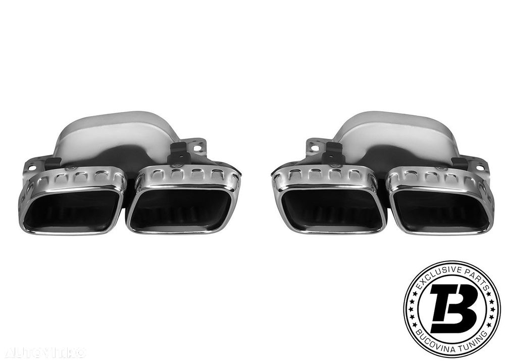 Difuzor Bara Spate cu Ornamente compatibil cu Mercedes E Class C238 E63 Design - 9