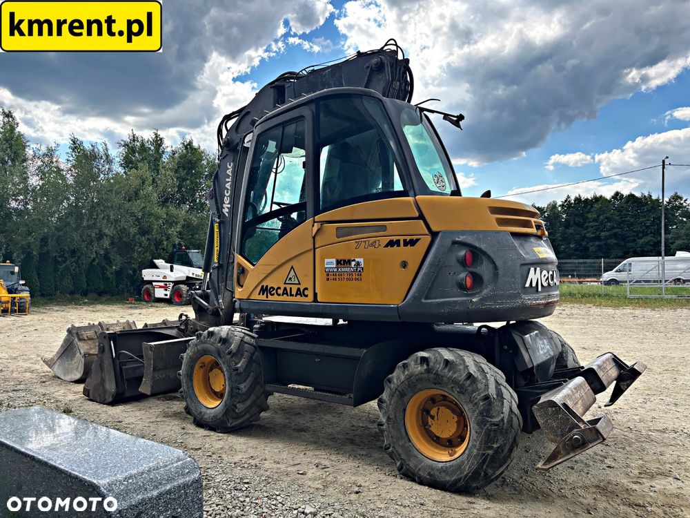 Mecalac 714 MW KOPARKA KOŁOWA 2010R. | CAT LIEBHERR 313 315 312 JCB JS 145 - 15