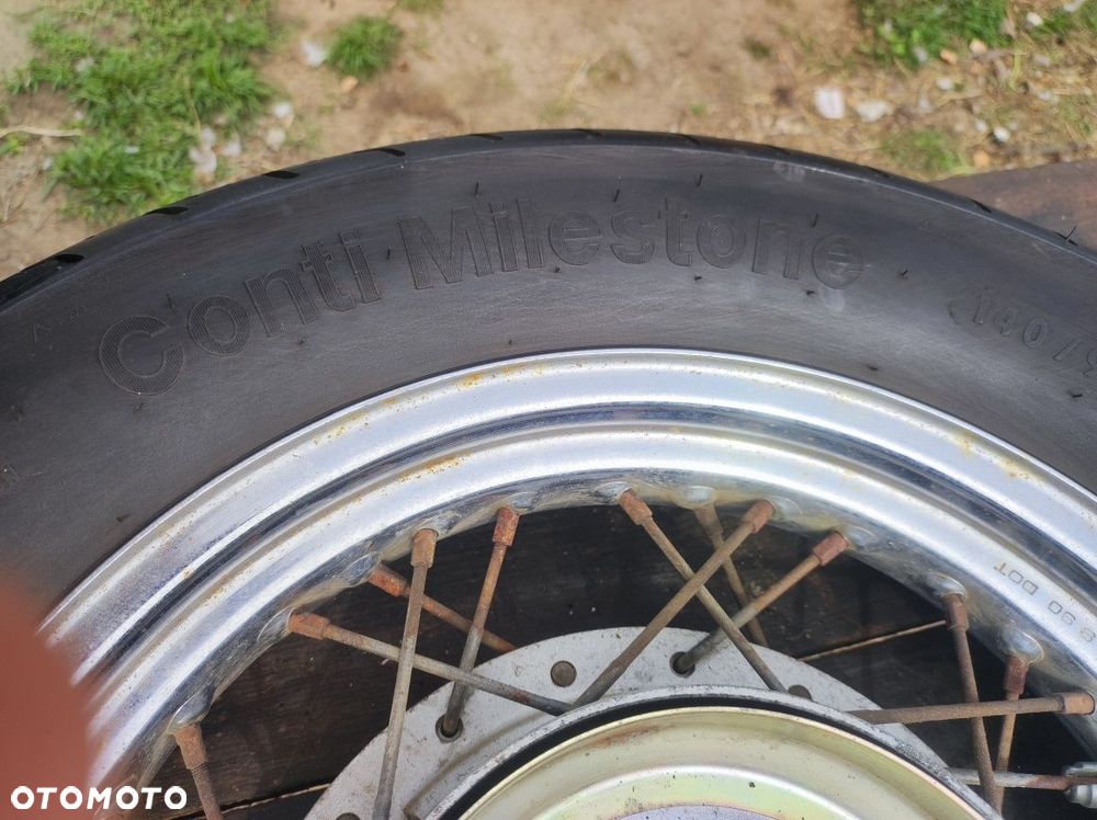 Koło tył Yamaha Virago 535 opona felga Piasta szprychy - 8