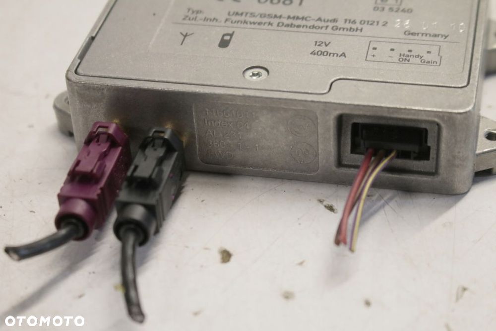 wzmacniacz anteny Audi A5 A4 B8 - 3