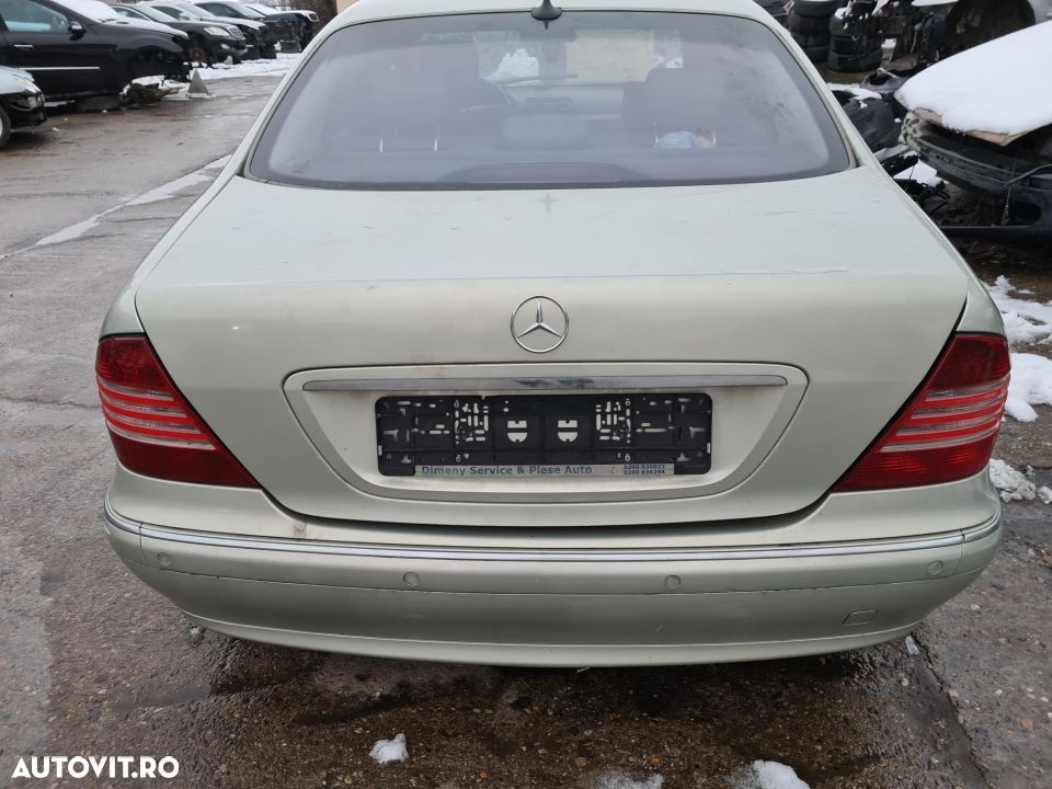 Capota spate( portbagaj) fara rugina mercedes s class w220 an 2002 - 1