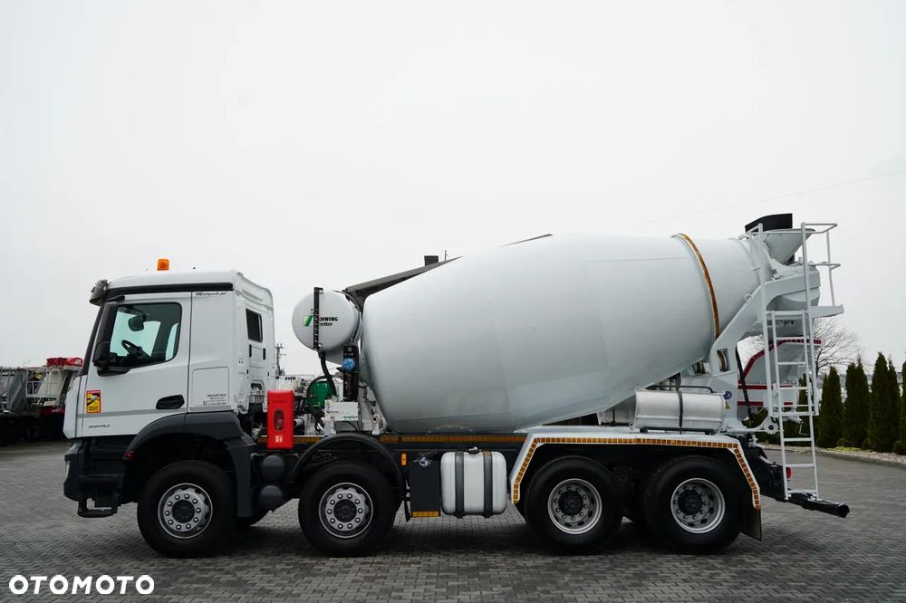 Mercedes-Benz AROCS 3540 / GRUSZKA 9M3 / 8x4 / BETONOMIESZARKA / AUTOMAT / 2022 ROK - 3