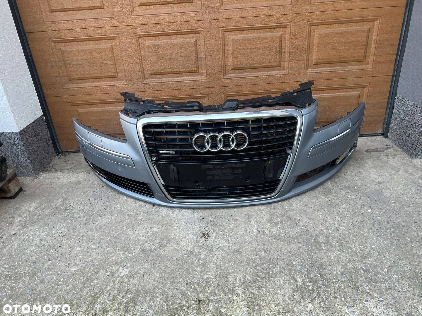 ZDERZAK PRZÓD PRZEDNI AUDI A8 D3 05-10 LY7J II LIFT KOMPLETNY - 1