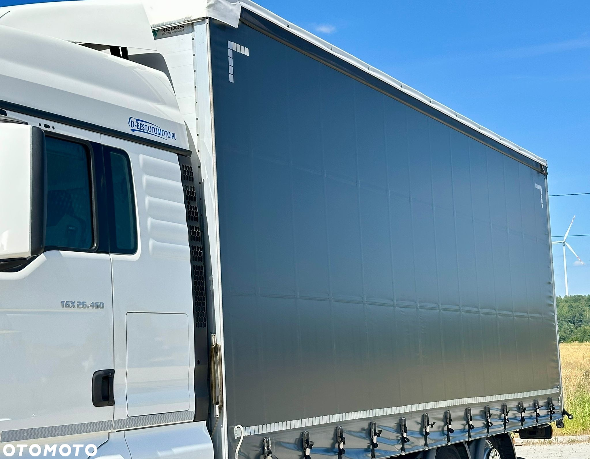MAN TGX 26.460 / FIRANKA / 19 EUROPALET / 7.75 M / 6X2 / OŚ PODNOSZONA / AUTOMAT / NISKI PRZEBIEG / 2019 ROK - 15