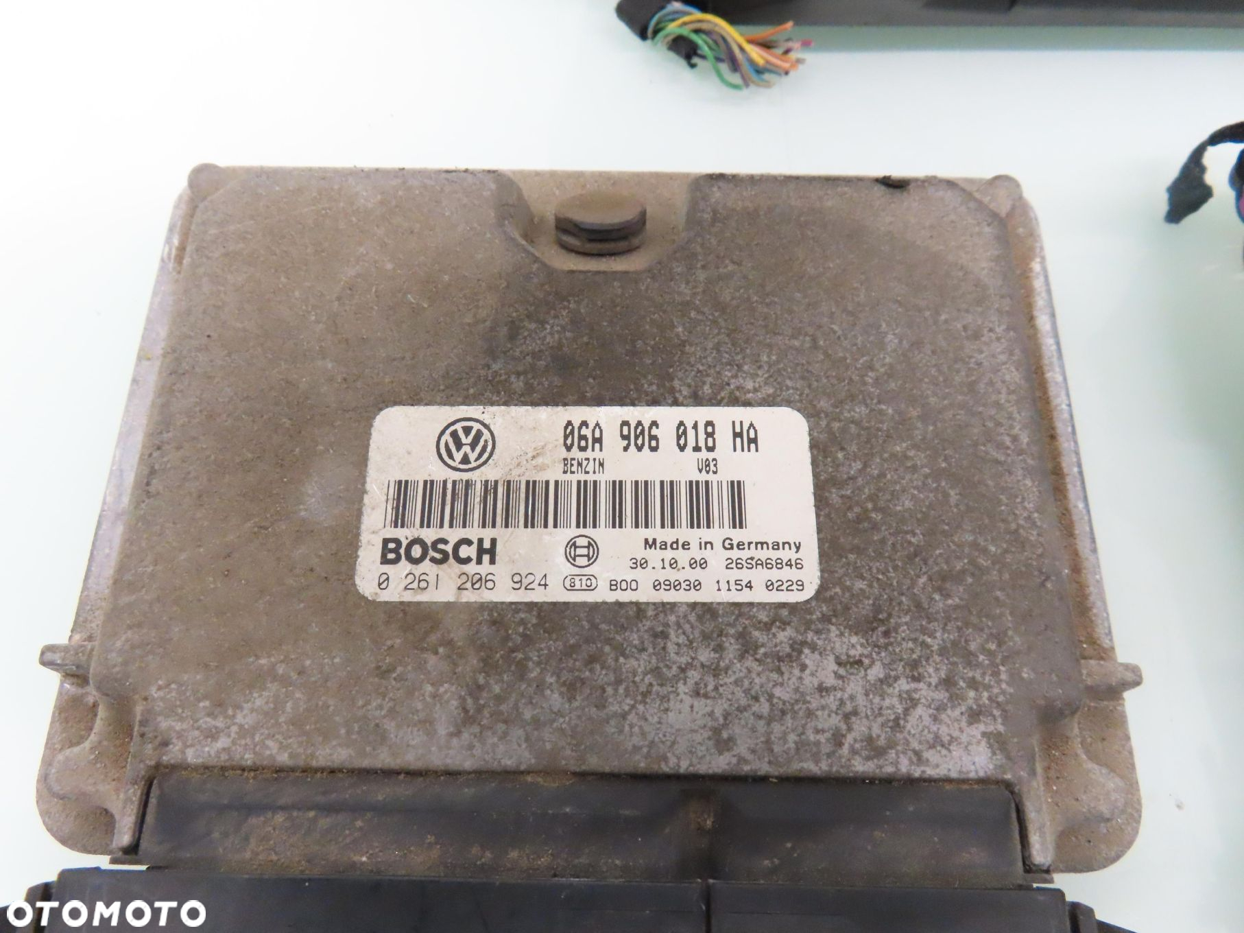 STACYJKA STEROWNIK SKODA OCTAVIA I 2.0 06A906018HA 0261206924 1J0959799AH - 7
