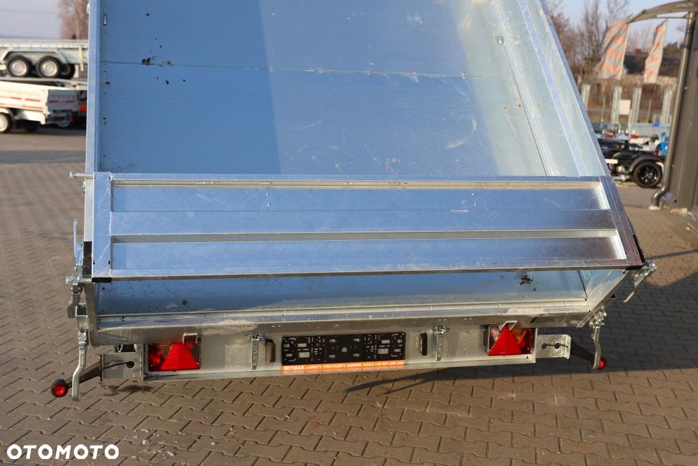 TEMARED /MARTZ TIPPER 4020/3 C S 3,5T 405x197x40 cm , DMC 3500 kg, 3 osie, Koła 195R13C, Burty stalowe - 23