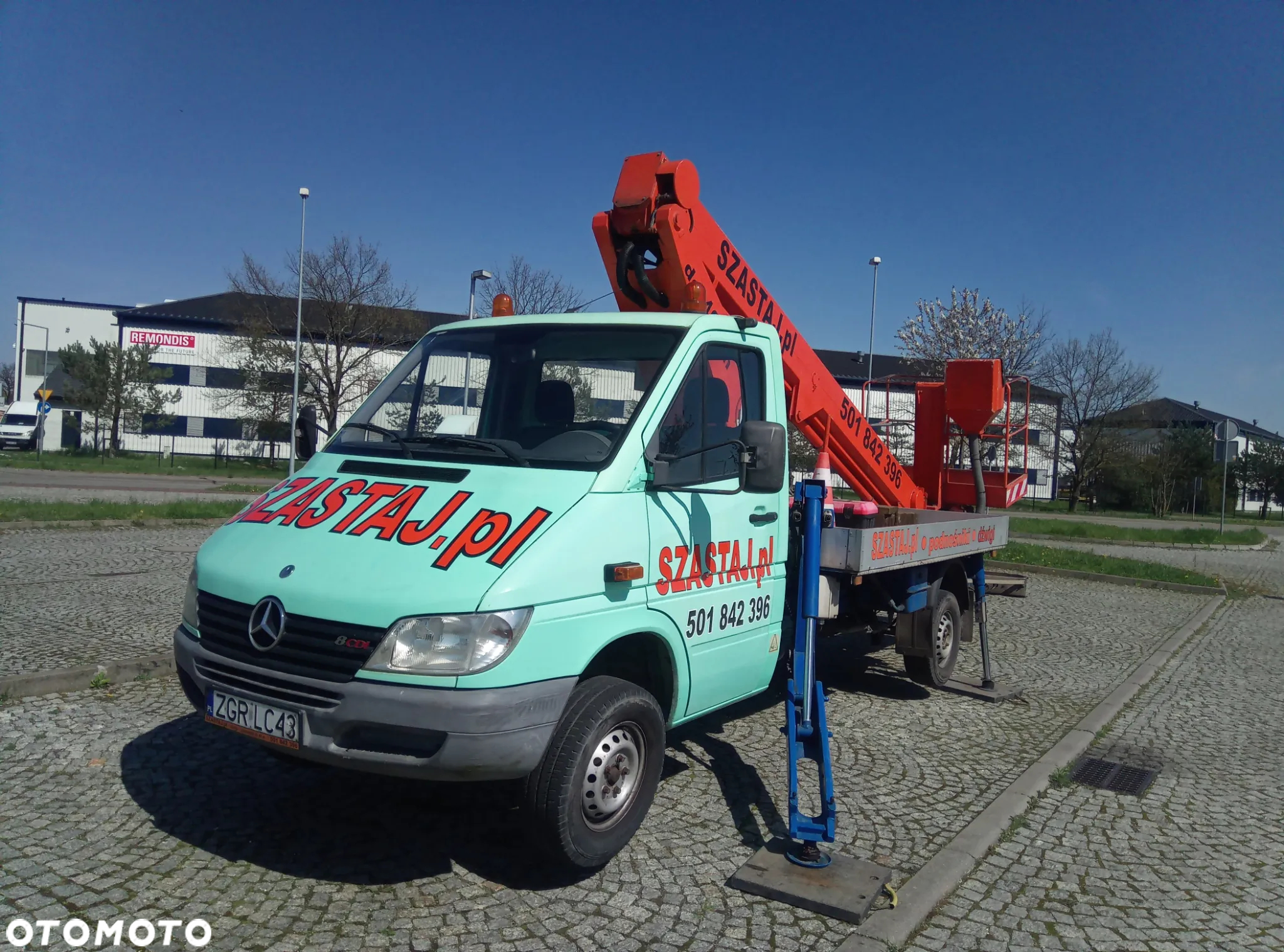Mercedes-Benz Podnośnik Koszowy GSR 180T 18 m Pełen Hydraulik Jak Wumag Ruthamnn Multitel - 4