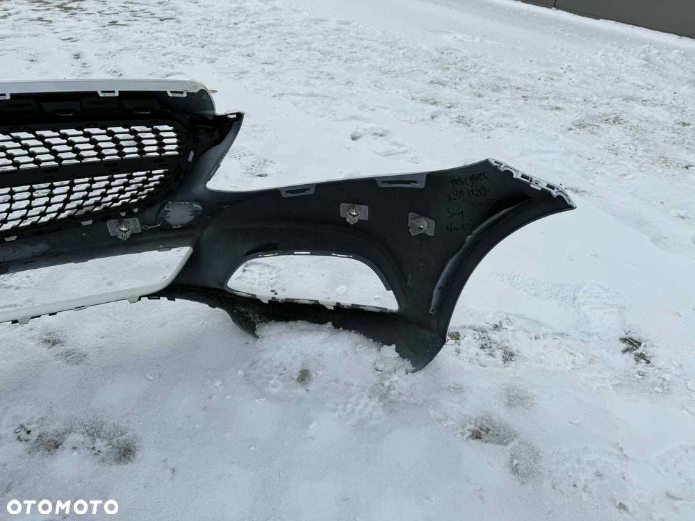 Mercedes C-klasa W205 Zderzak przód przednia Grill biały mat 6xPDC 2014-18r - 11