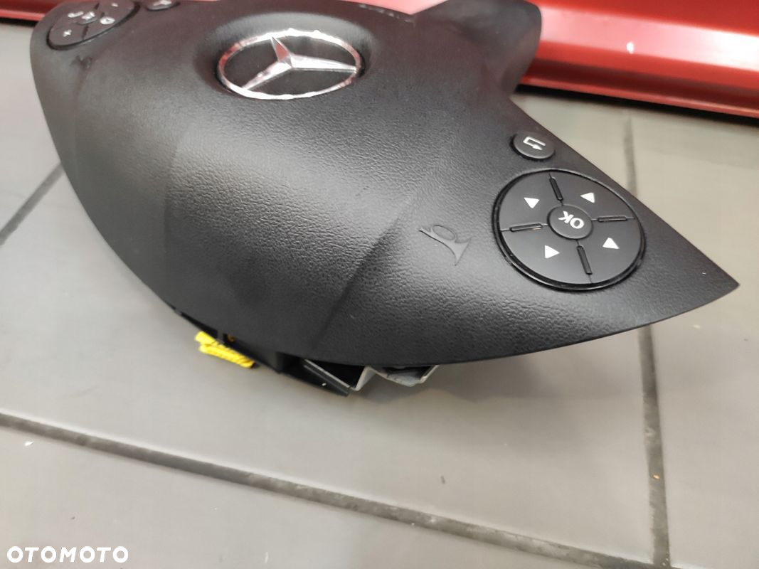 MERCEDES C-KLASA W204 PODUSZKA POWIETRZNA AIRBAG KIEROWCY KIEROWNICY - 7