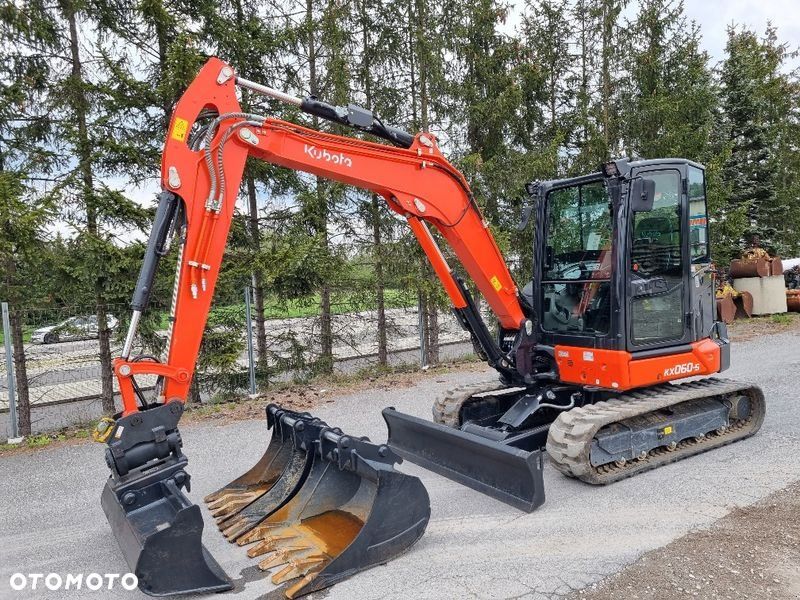 Kubota KX 060-5 Mini koparka , 2022 3 łyżki do koparki - 13