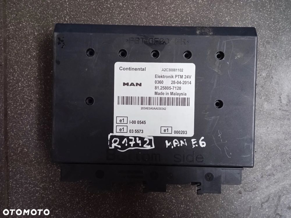 Sterownik PTM 81.25805-7120 Man TGX 18.440 13XB904 Euro 6 - 1