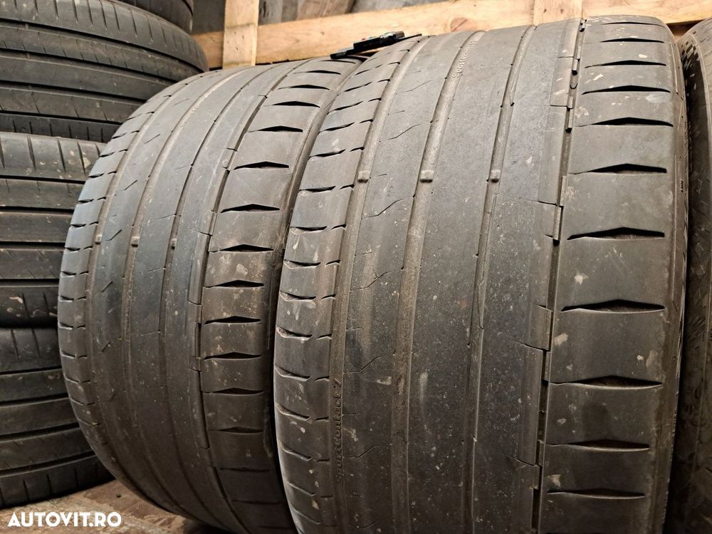 Set anvelope 295/35 R21 cu 265/40 R21 Continental dot 2023 - 2