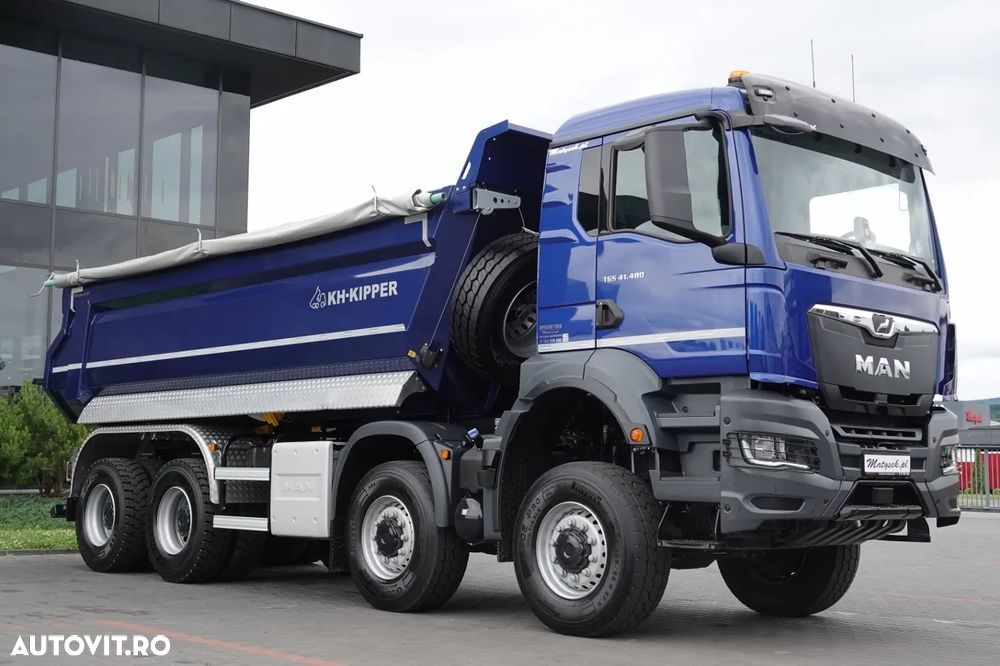 MAN TGS 41.480 / 8X6 / BASCULATOR / BASCULATOR SPATE / KH KIPPER / RICH EQUIPMENT / - - 9