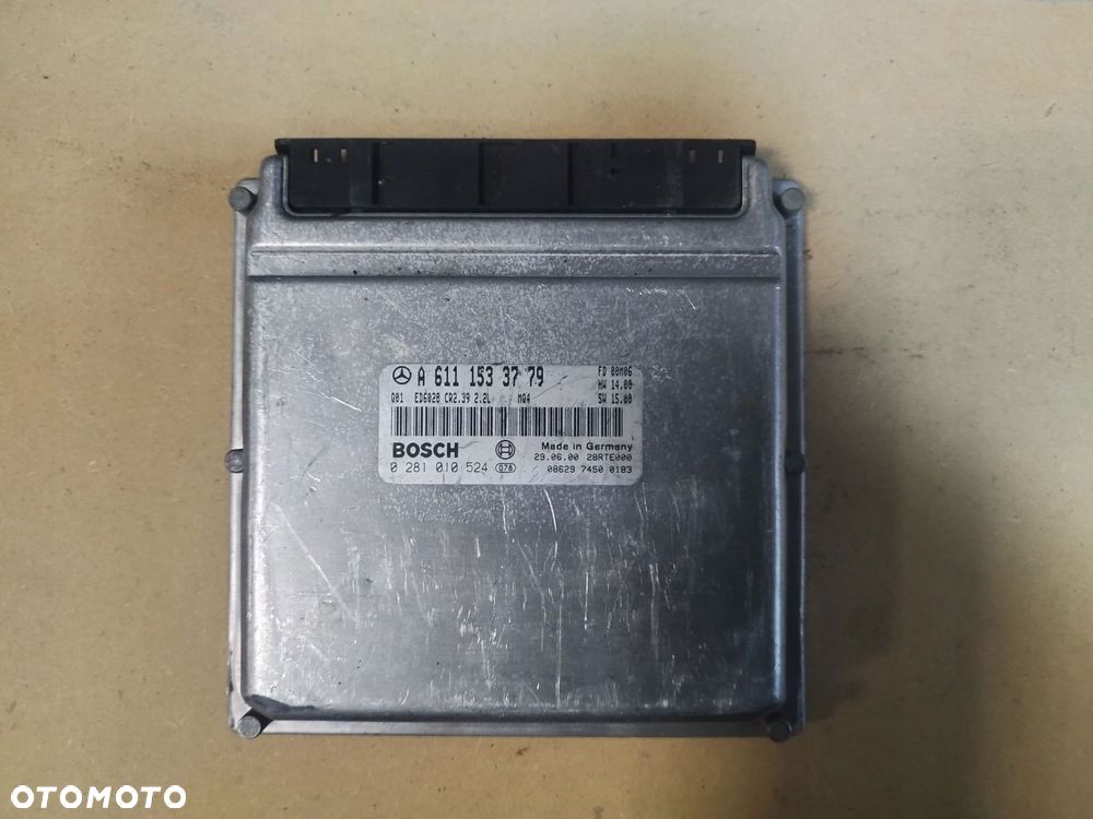 KOMPUTER STEROWNIK SILNIKA MERCEDES SPRINTER 2.2 CDI 00-06 A6111533779 - 1