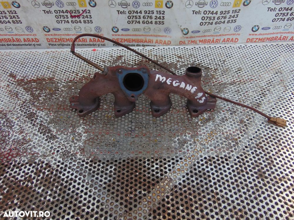 Galerie evacuare Renault Megane 4 motor 1.5 clio 4 cod 140042975r scenic 4 fluence dacia duster dokker - 2