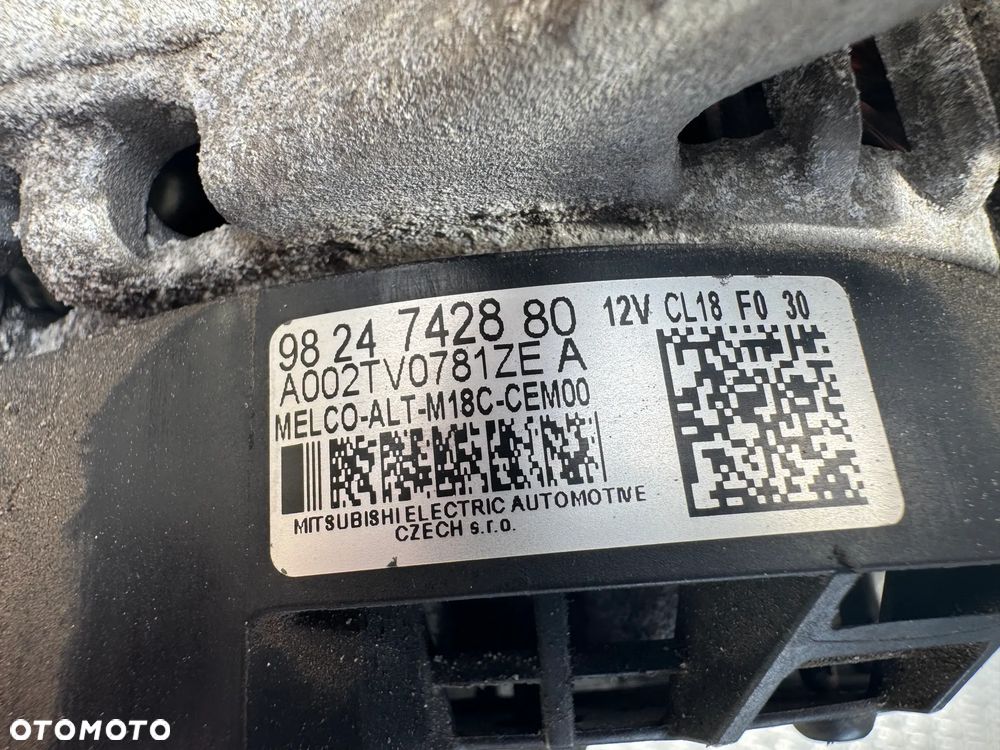 Alternator JUMPER, BOXER, DUCATO, 2,2 blueHDI 140KM - 2