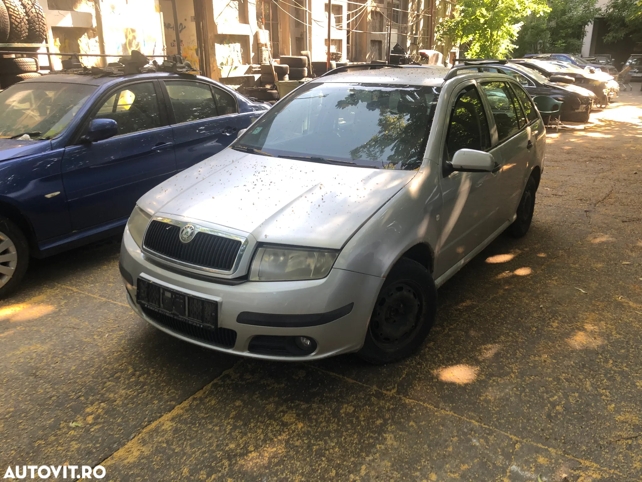 Dezmembrez Skoda Fabia 1 facelift gri argintiu 2006 TDI - 4