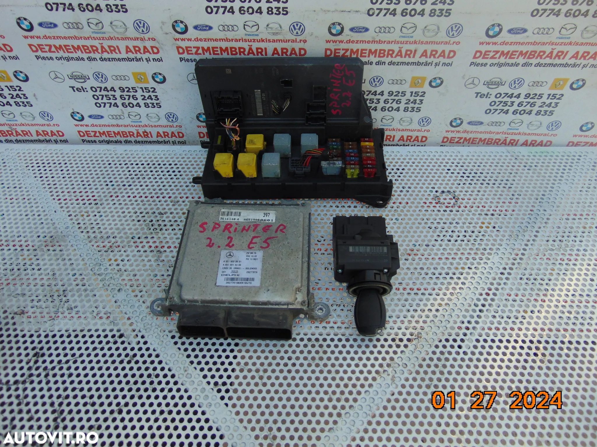 Kit pornire mercedes Sprinter 2.2 euro 5 w906 - 9