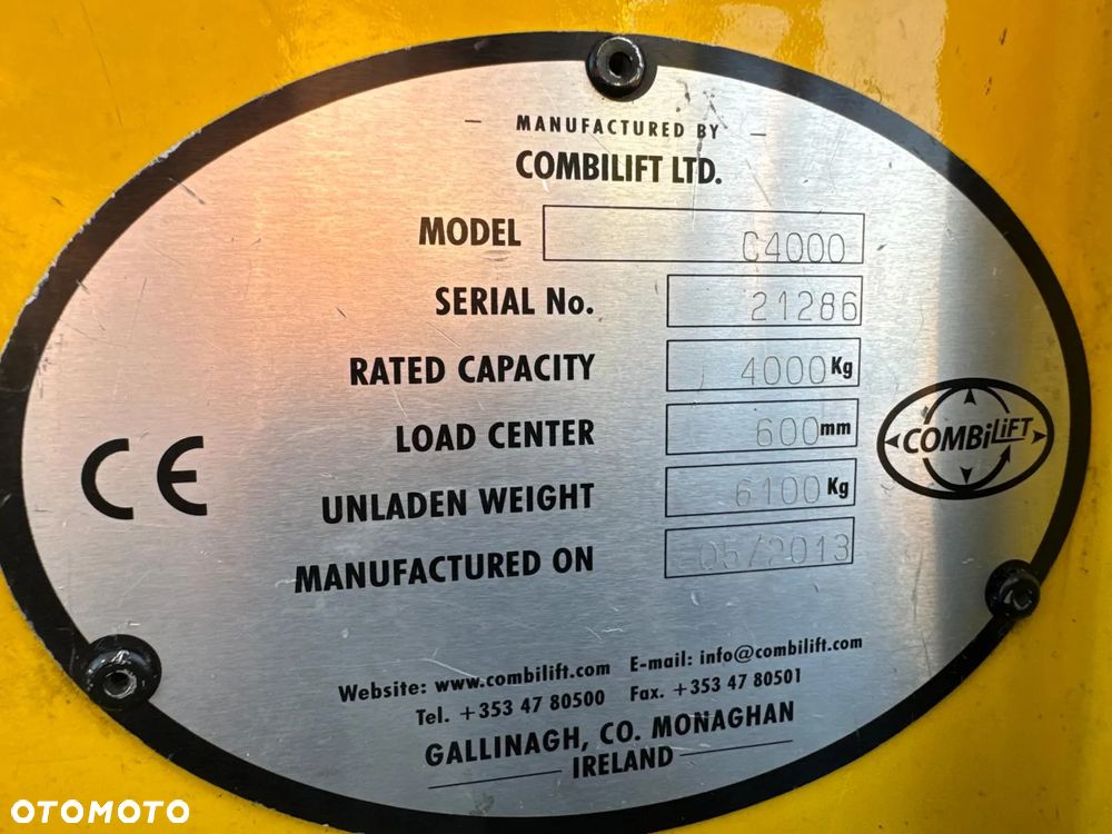 Combilift C4000 / LPG /Duży wybór Combiliftów - 10