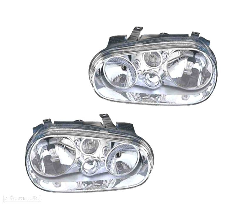 FARÓIS OPTICAS VOLKSWAGEN VW GOLF 4 + NEVOEIRO - 1