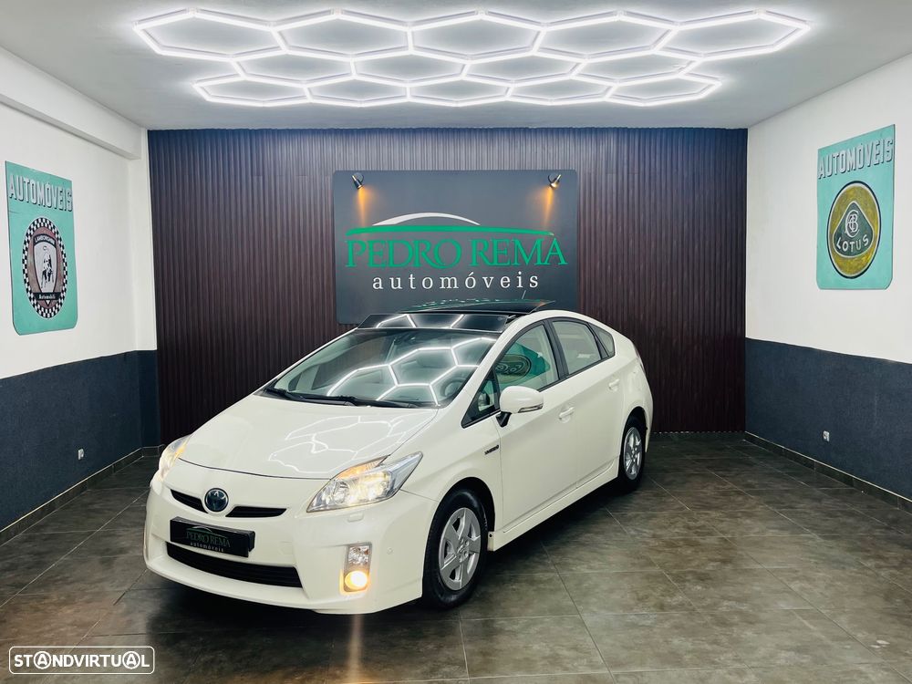 Toyota Prius 1.8 Premium+Pele+GPS - 1