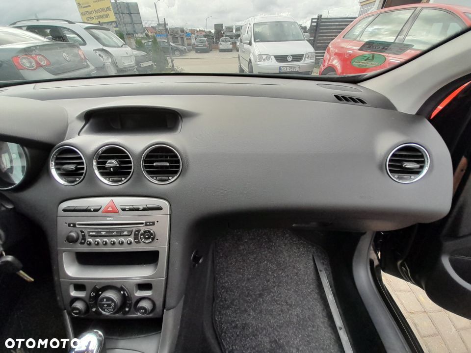 DESKA KONSOLA PODUSZKA PASAŻERA AIRBAG PASY PEUGEOT 308  I 07- - 2