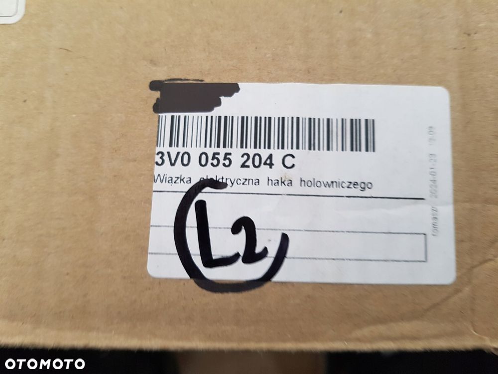 vag wiązka instalacja haka moduł gniazdo oe 3v0055204 5h0907383c - 4