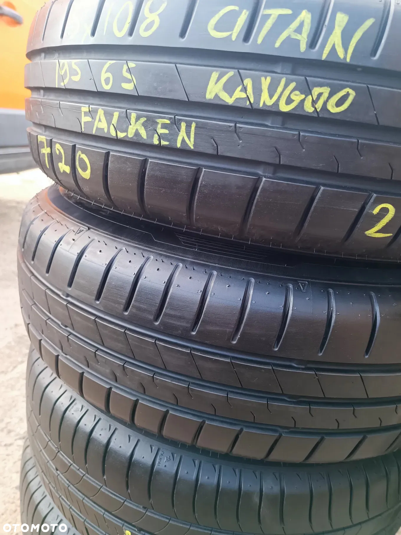 5x108 Felgi Stalowe Stal 15 Koła Letnie Lato RENAULT KANGOO II 2 Mercedes Citan W415 SAFRANE LAGUNA I Legnica ALU-RAD 5-7mm 195/65 - 12