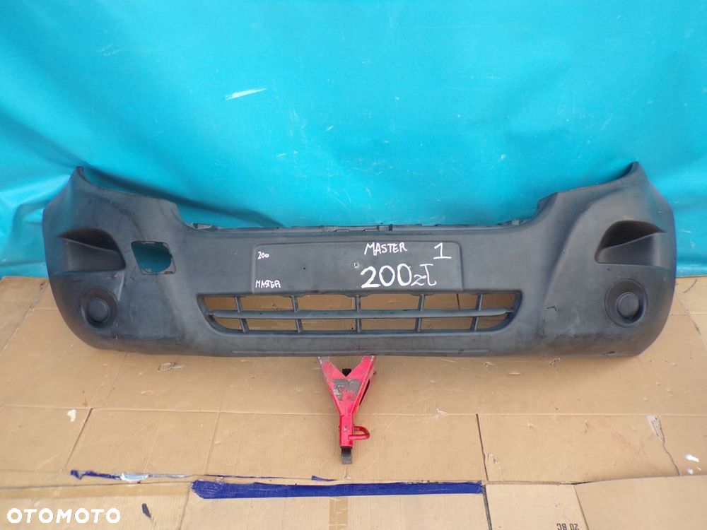 MASTER 3 zderzak przód przedni CZARNY - 2