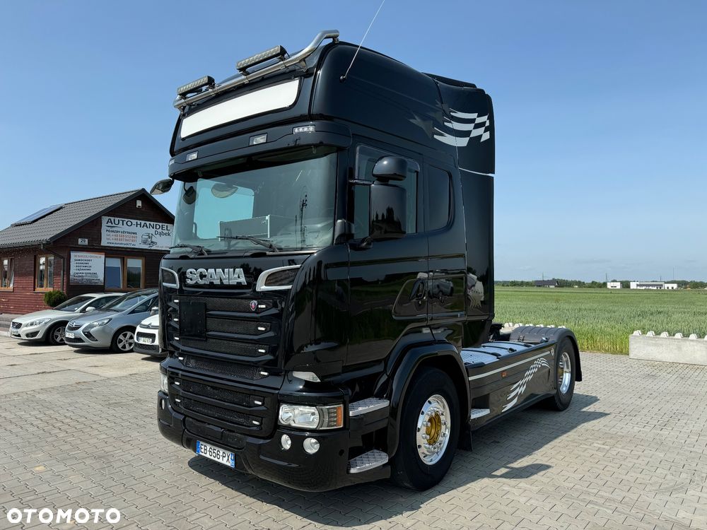 Scania R580 !! V8 !! Topline !! 6 poduszek !! Import France - 3