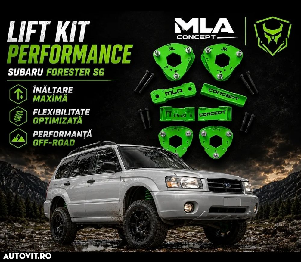 Flanse Distantiere Lift Kit Subaru Forester Impreza Legacy Outback XV - 1