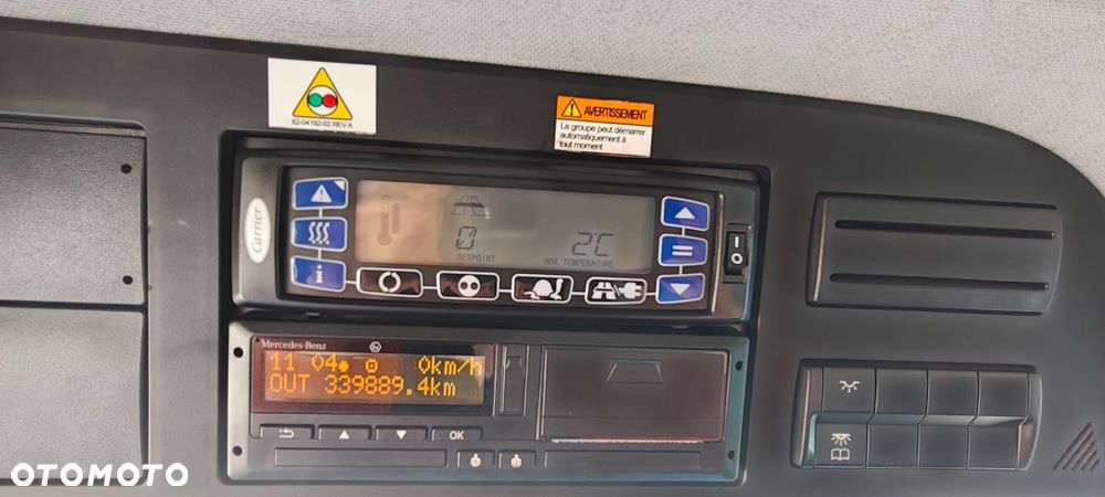 Mercedes-Benz ACTROS 2530 IZOTERMA CARRIER SUPRA 1050 - 26