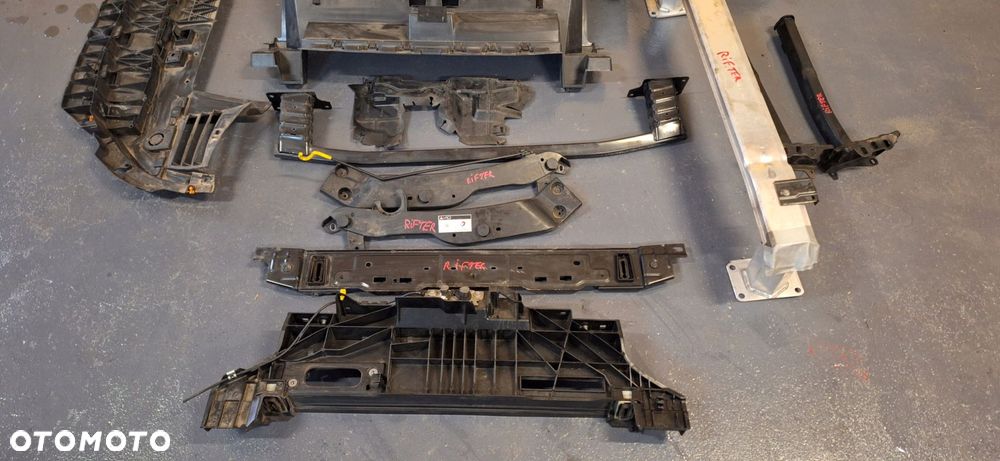 maska zderzak lampy pas peugeot rifter gt-line cały przód - 2