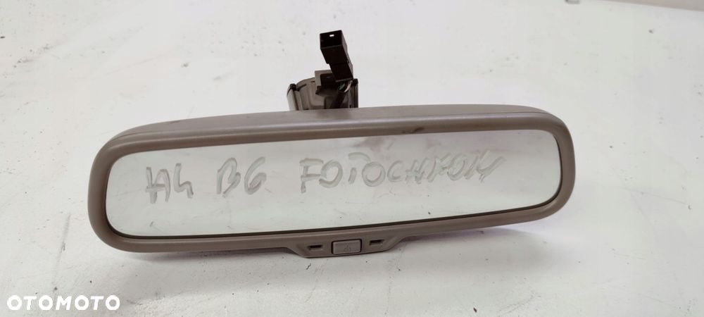 LUSTERKO WSTECZNE AUDI A4 B6 FOTOCHROM 6 PIN SZARE - 2