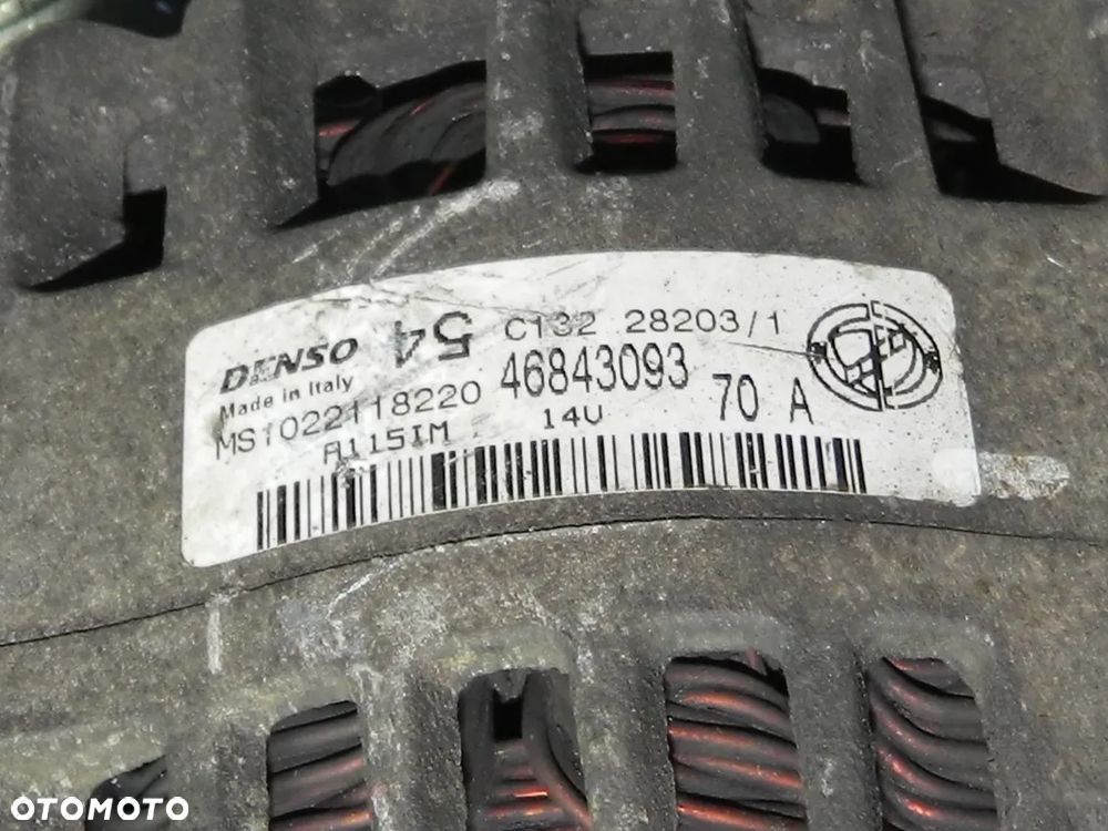 Fiat Punto II Panda II Doblo Seicento alternator 1.1 1.2 - 5