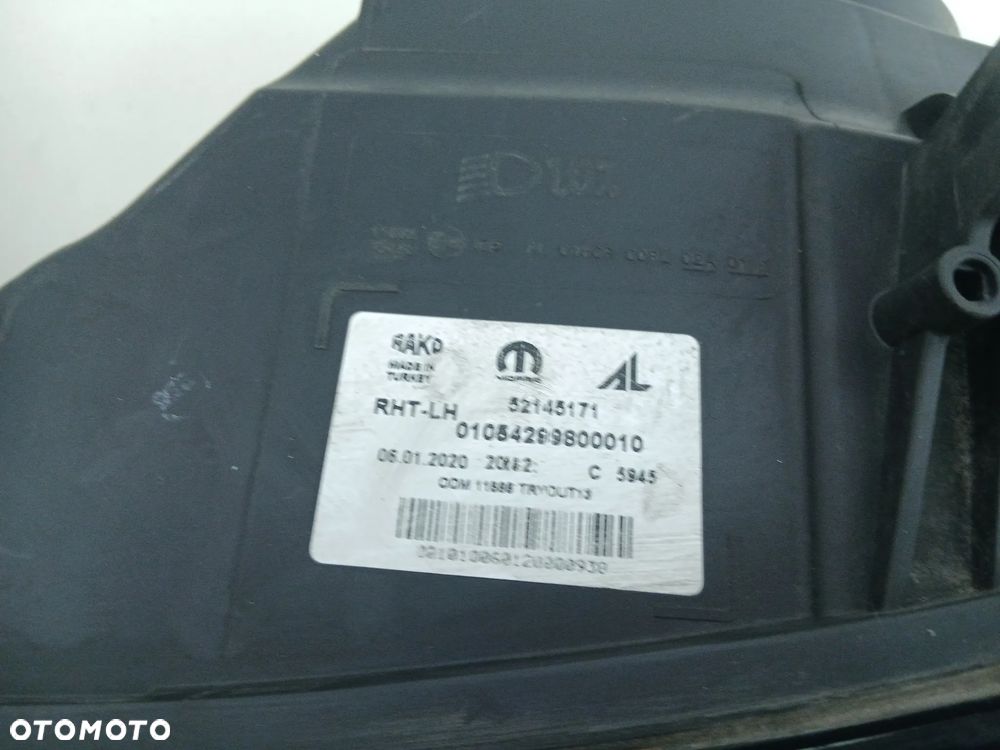 Reflektor przód przedni lewy lampa lewa Fiat Tipo II - 10