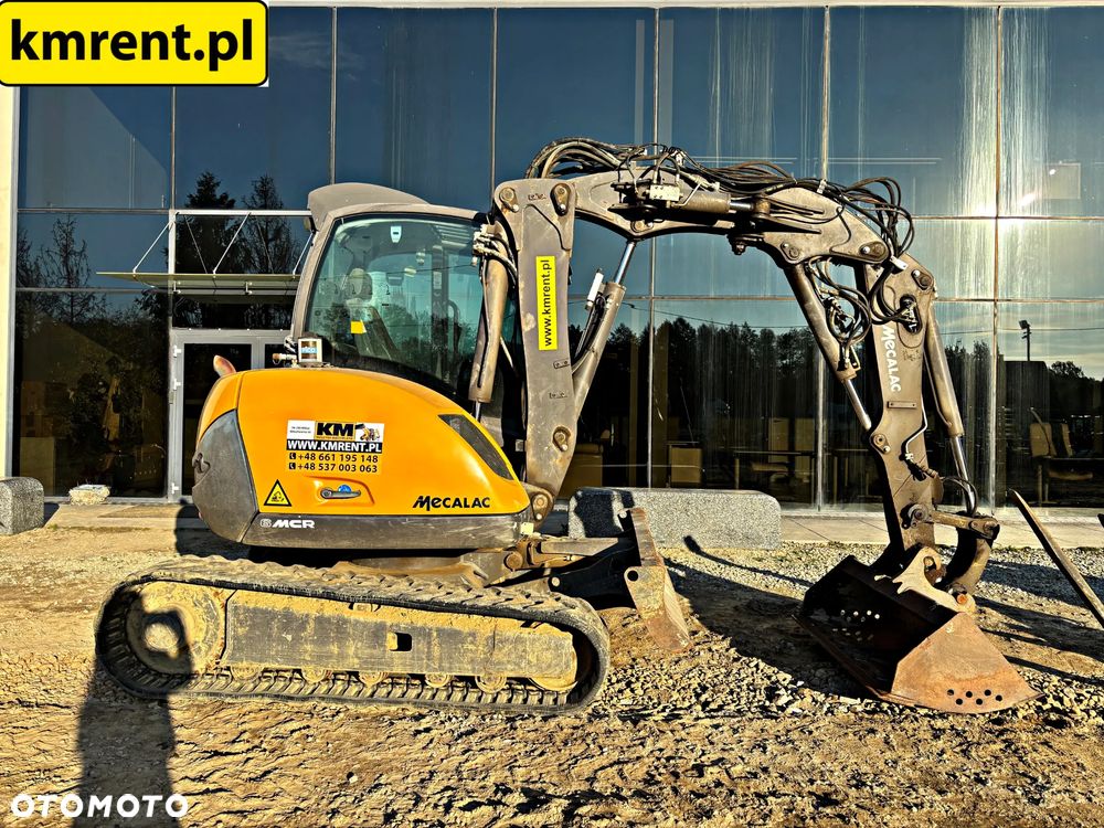 Mecalac 6 MCR MINI-KOPARKA 2019R. MTH: 3522 ! | MECALAC 8 MCR JCB 8035 VOLVO ECR 48 25 CAT 308 KUB - 3
