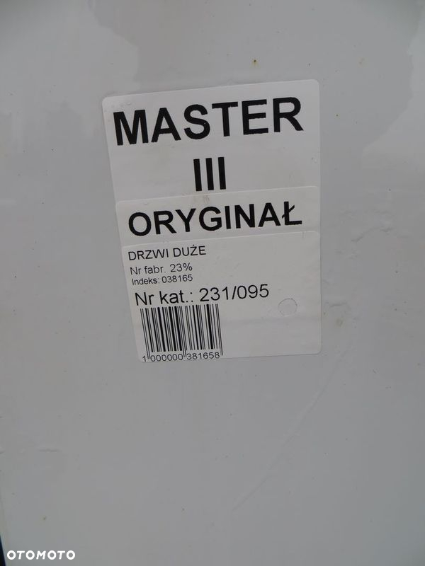 MASTER MOVANO III DRZWI LEWY TYŁ TYLNE 10- - 7